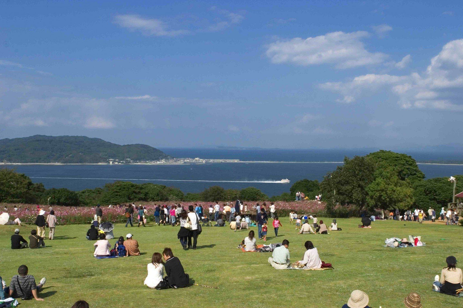 能古島・アイランドパーク　芝生の広場(2005)の画像