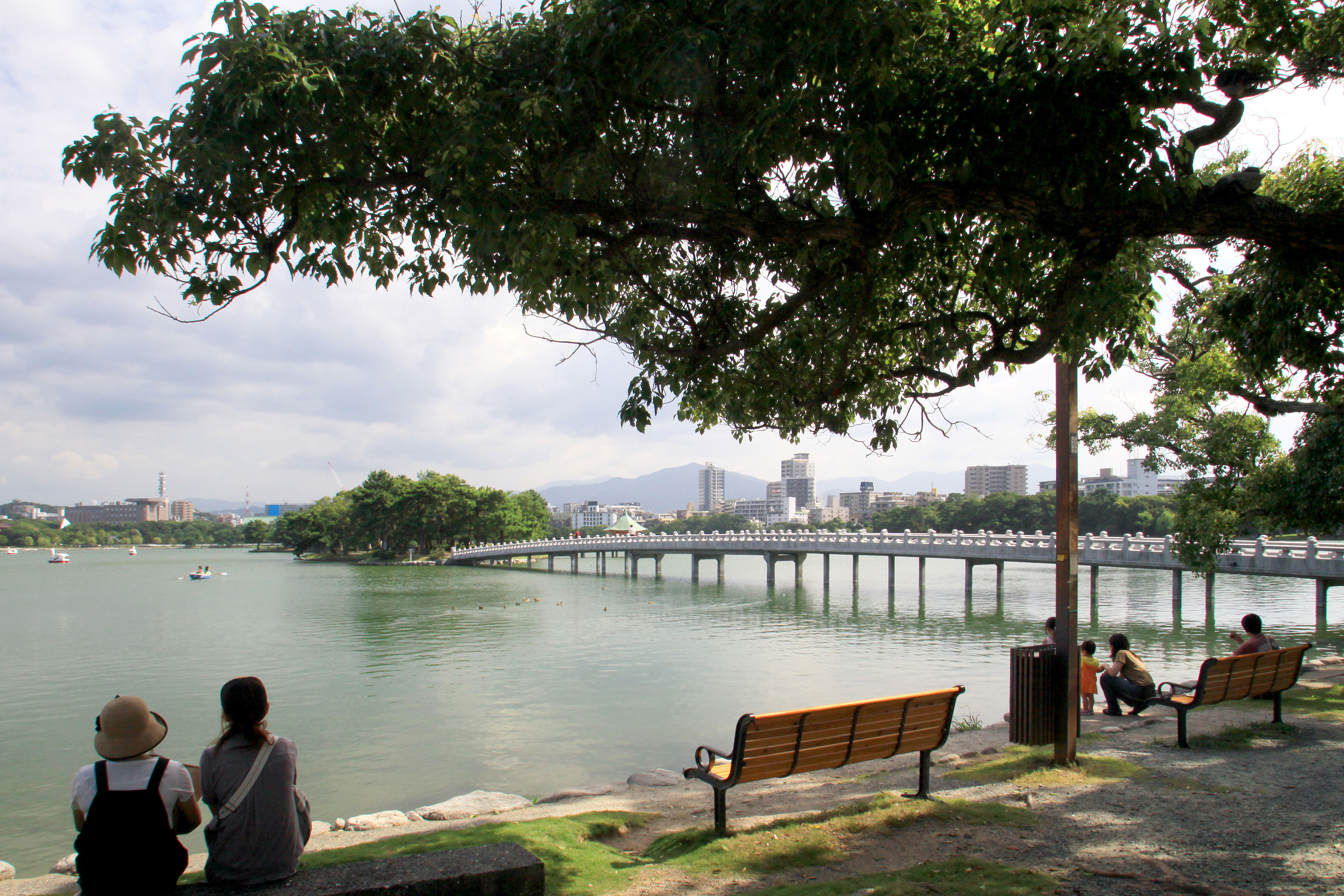 大濠公園は市民の憩いの場(2009)の画像