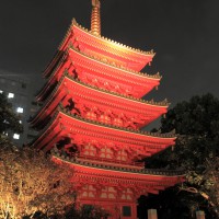 博多ライトアップウォーク・東長寺(2011）の画像