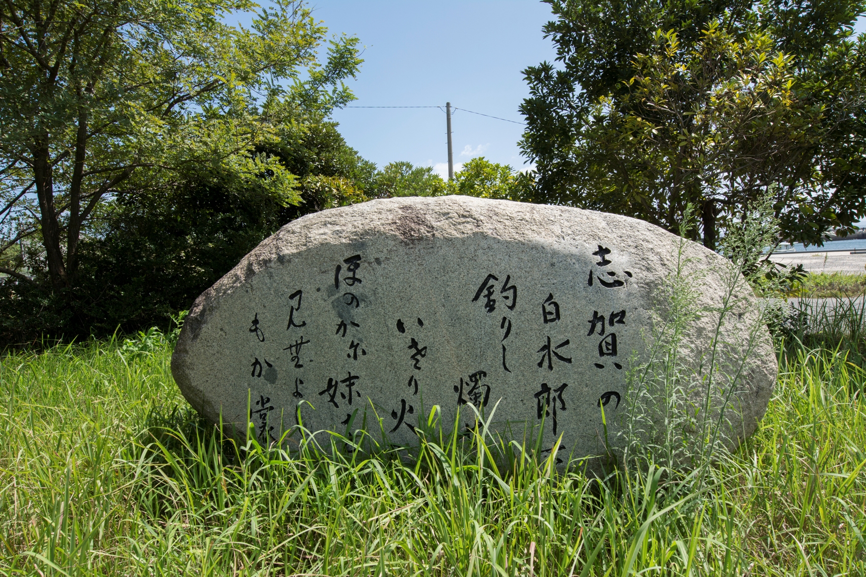万葉歌碑(志賀島)(2013)の画像