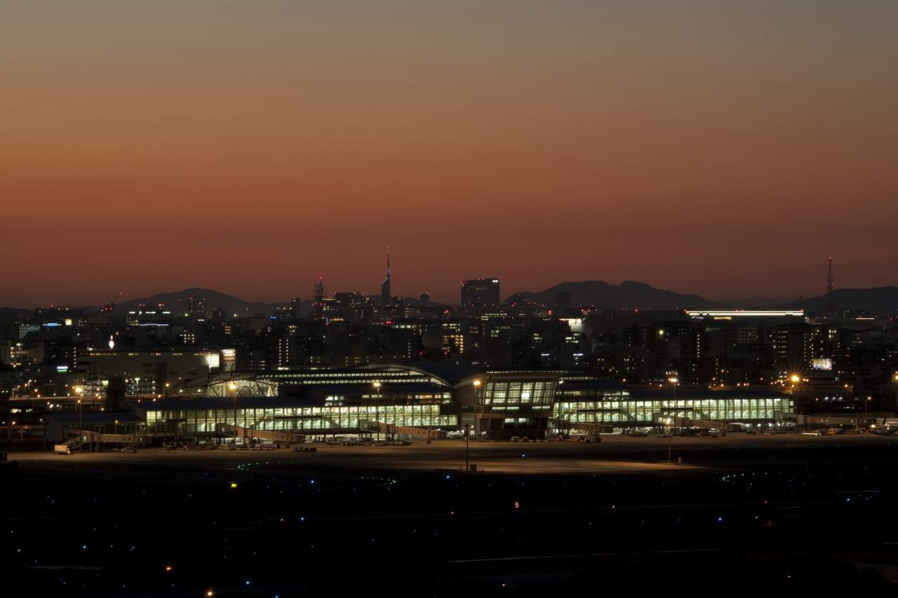 福岡空港夜景(2014)の画像